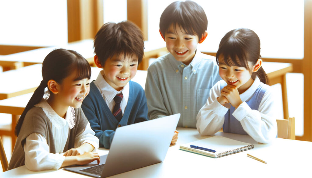 放課後児童クラブの現場を視察